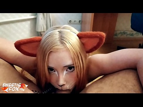 ❤️ Kitsune svelge pikk og cum i munnen ❤️ Supersex på porno no.porngifmag.ru ☑
